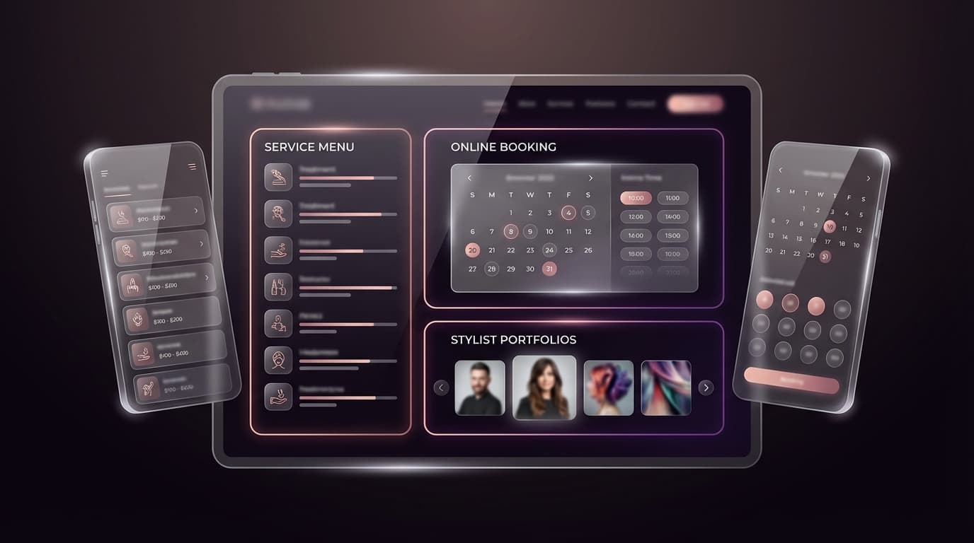 Web para Salones y Spas - Salones y Spas