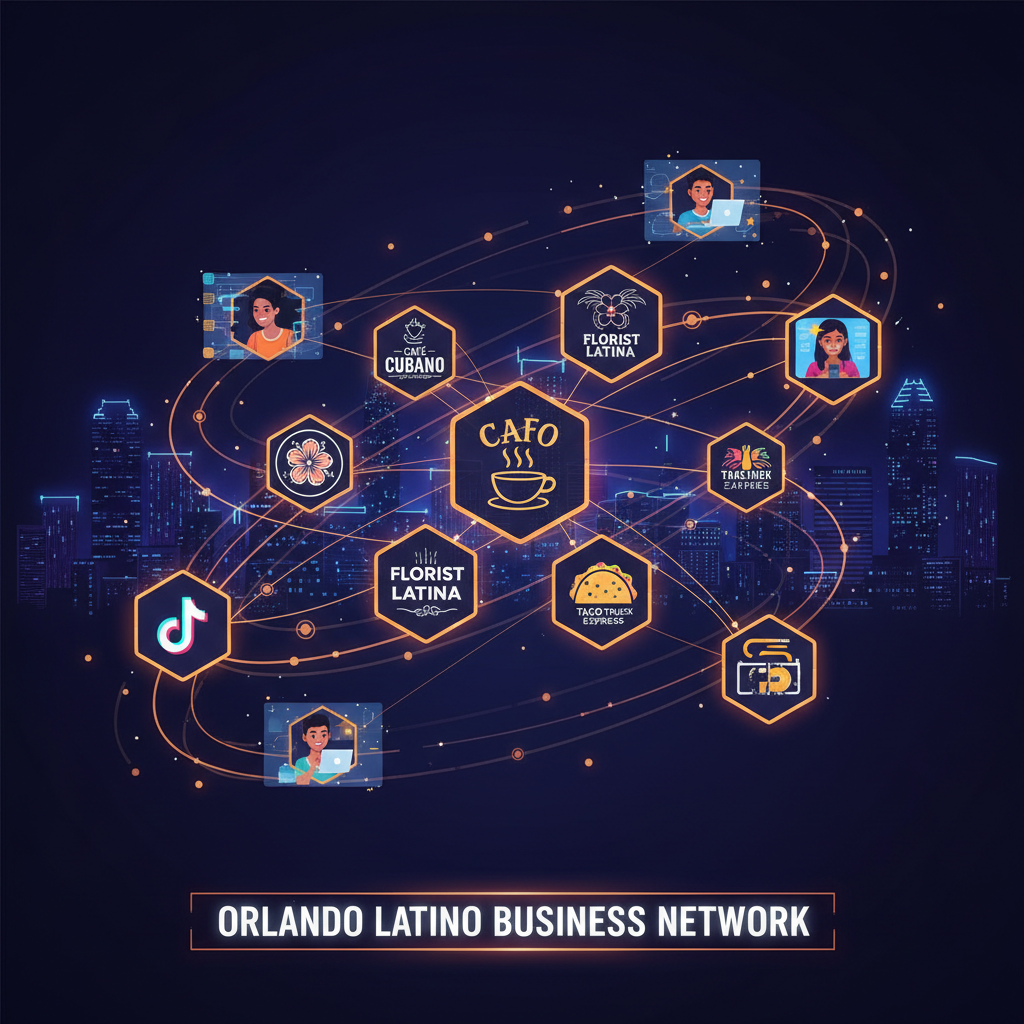 Panorama de uso de redes sociales entre hispanos en Orlando mostrando Instagram Facebook TikTok y WhatsApp